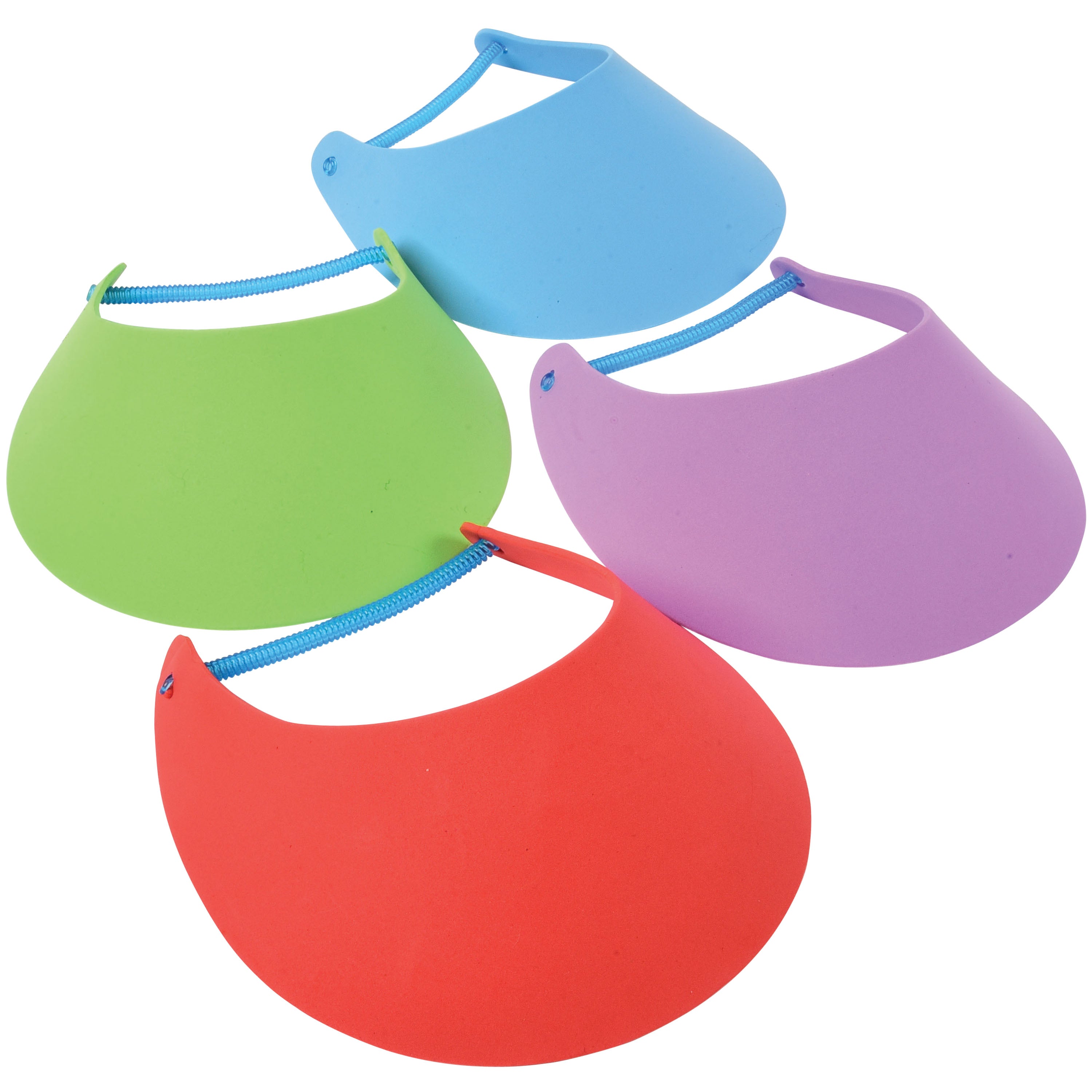 Foam Visors - 12 Count