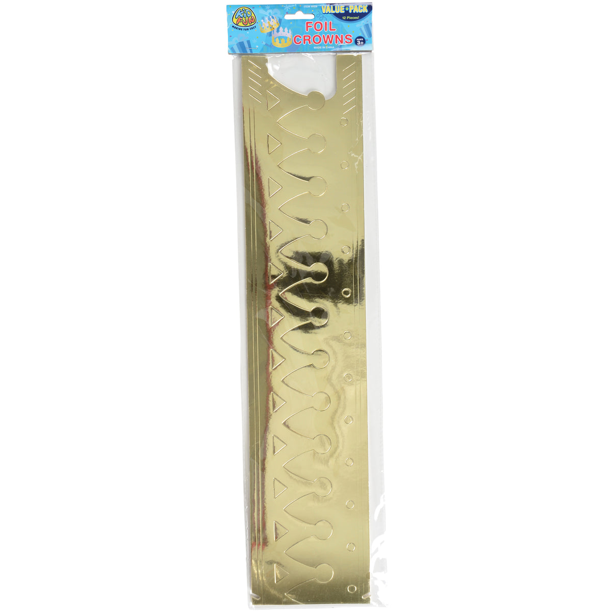 Foil Crowns - 12 Count