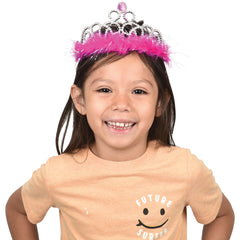 Tiaras W/Boa - 12 Count
