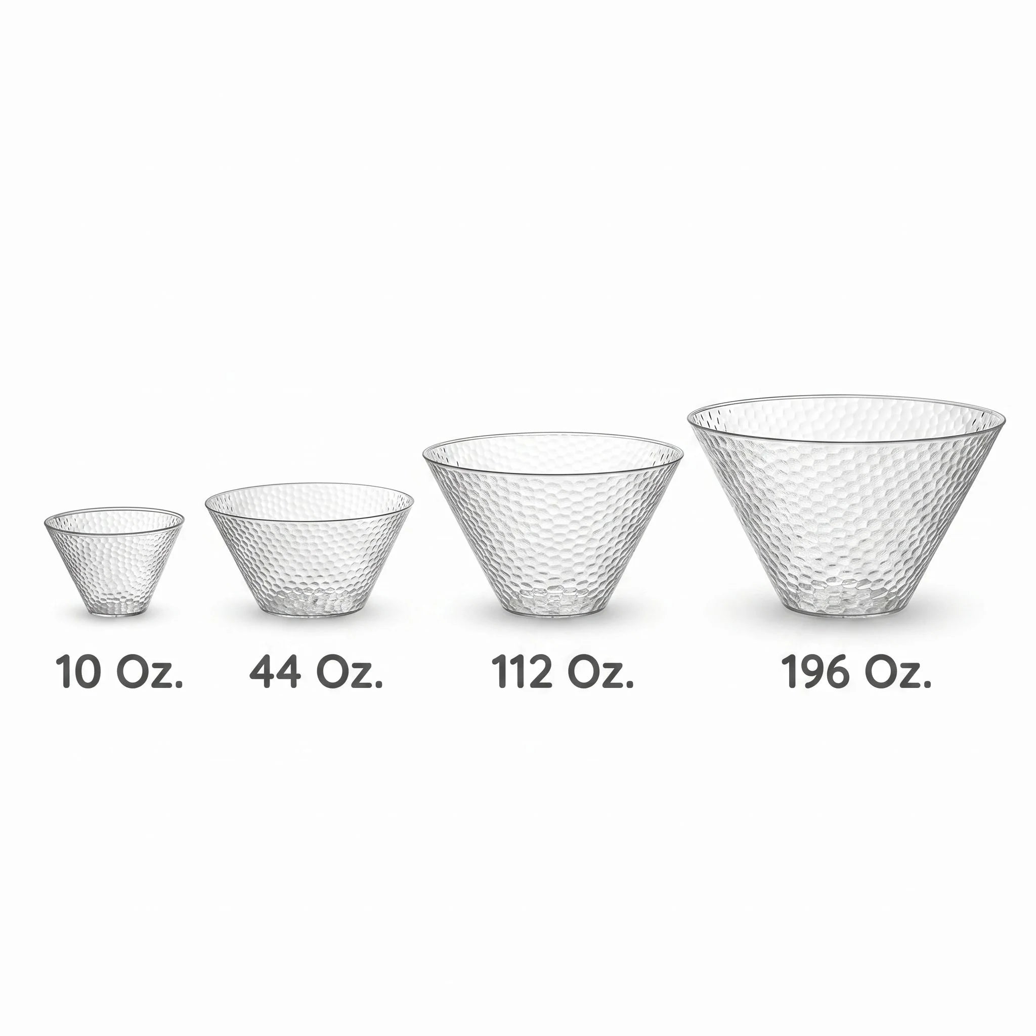 Hammered Serving Bowl - 112 Oz