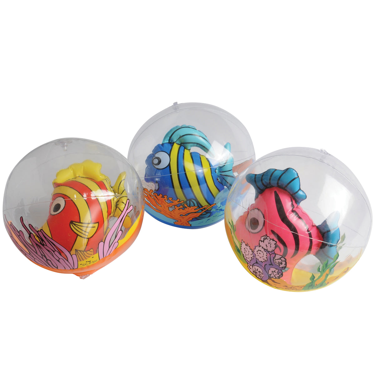 Fish Ball Inflates/14 In/10 In Diam - 12 Count