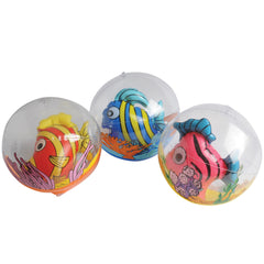 Fish Ball Inflates/14 In/10 In Diam - 12 Count