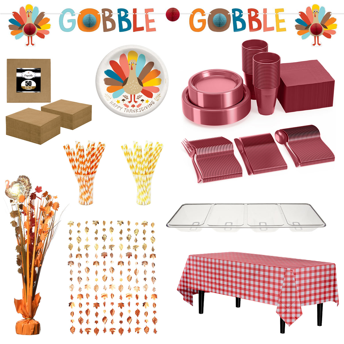 Thanksgiving - kidsgiving Jumbo Party Kit for 10