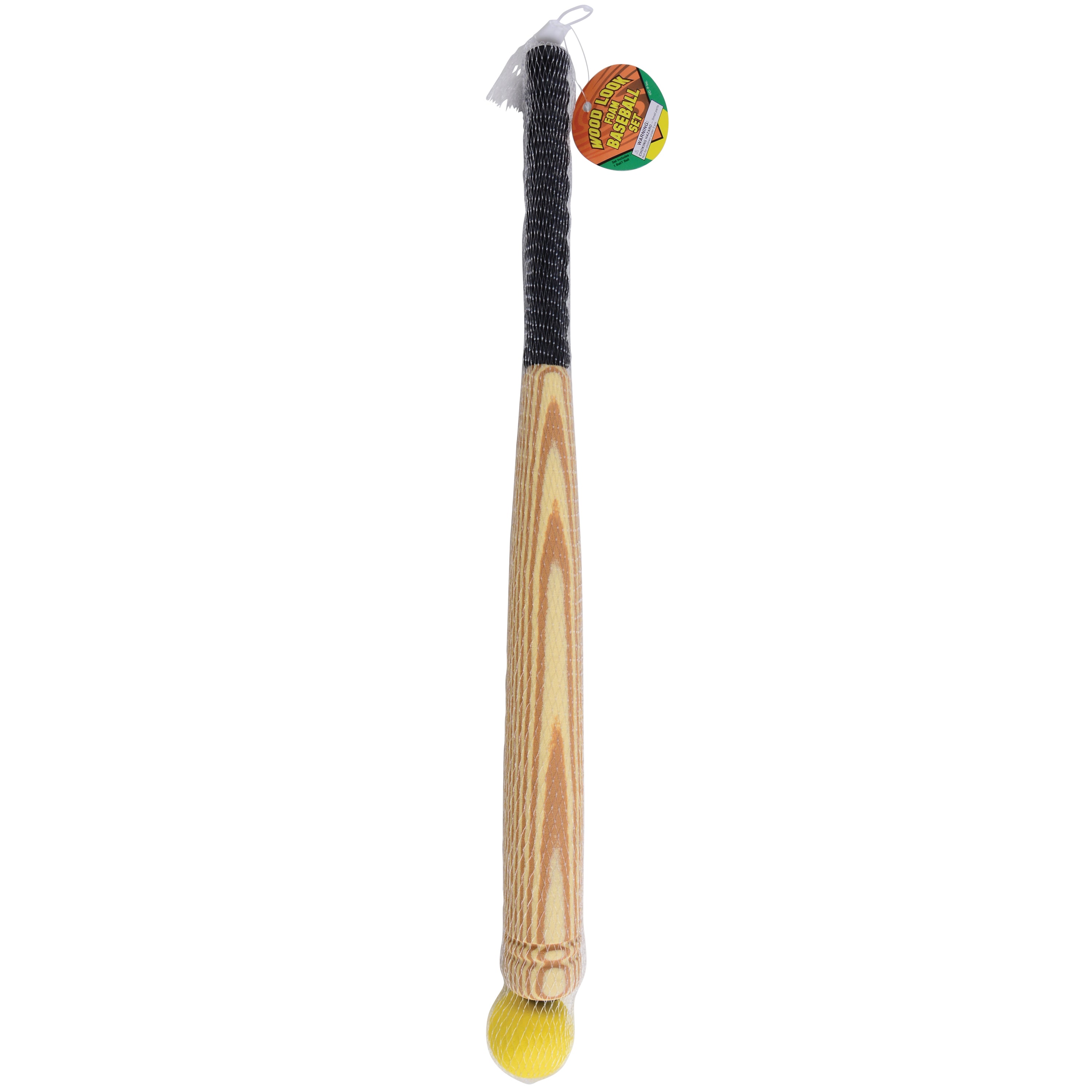 Wood Look Foam Baseball Set/1 Set - 2 Count