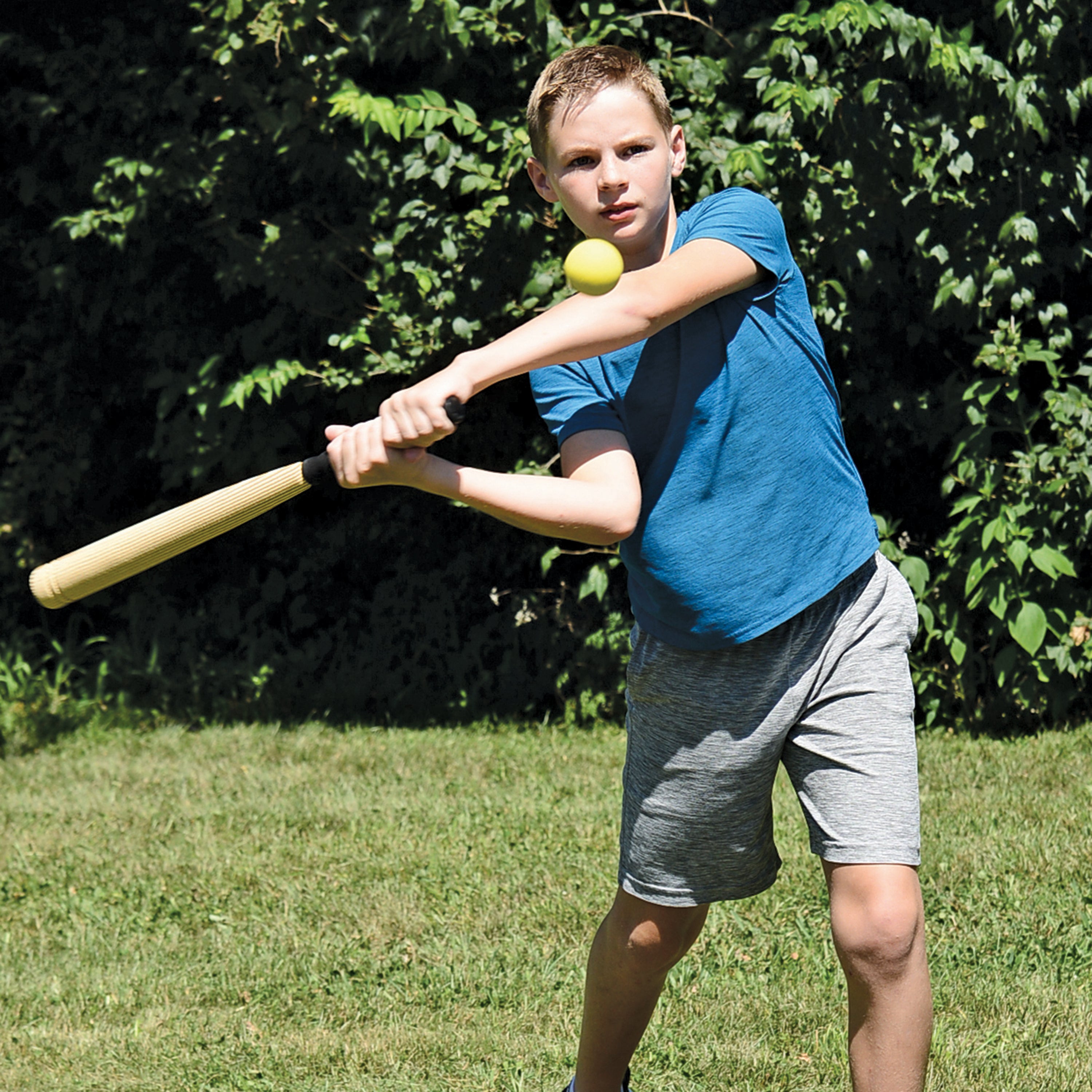 Wood Look Foam Baseball Set/1 Set - 2 Count
