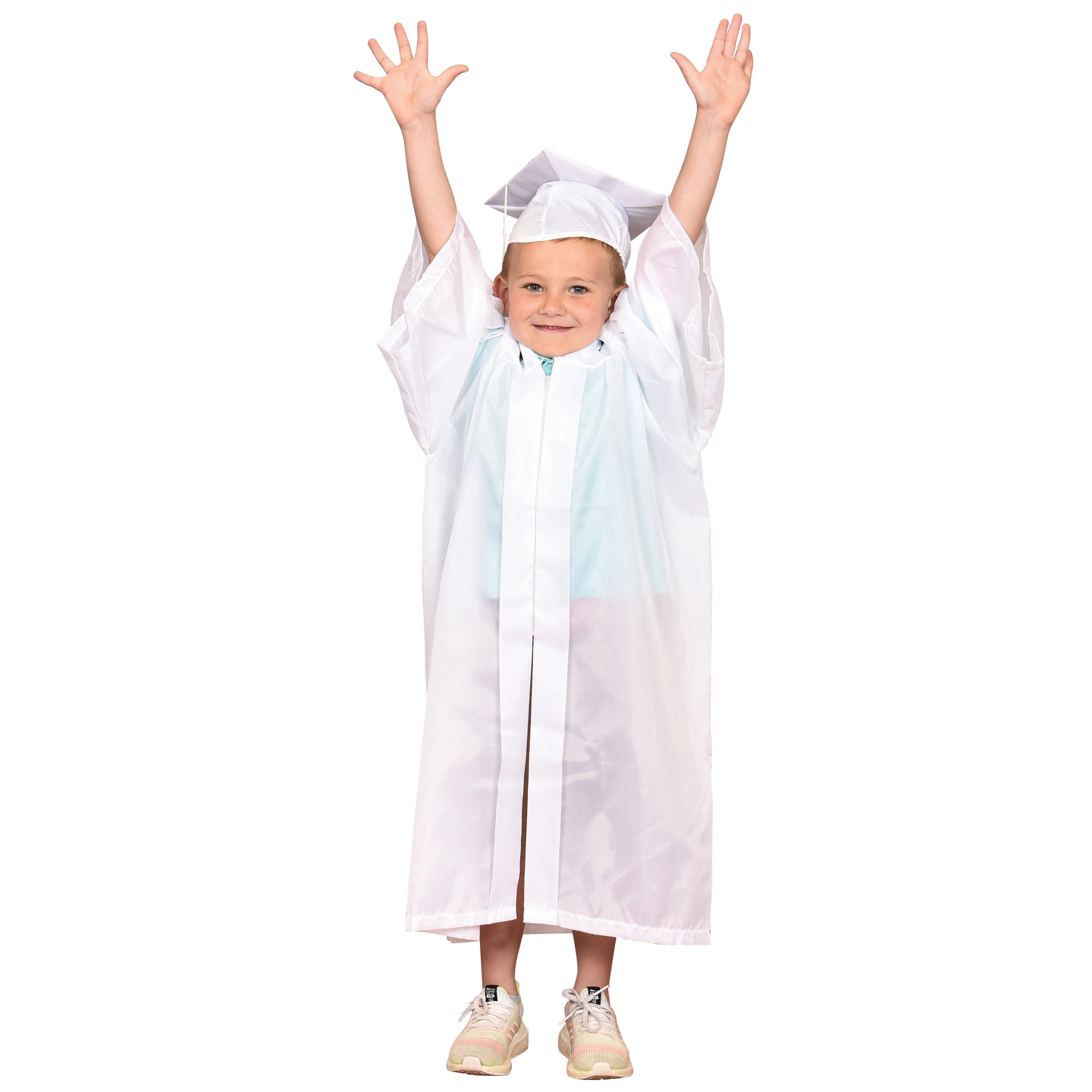 White Graduate Outfit - 1 Count