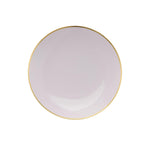 8 In. Ornamental Design Plastic Plates | 10 Count