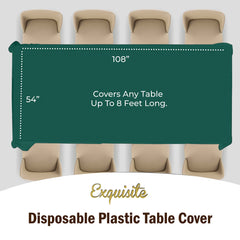 Premium Dark Green Table Cover