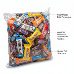Halloween Chocolate Candy Variety Pack | 4 lb Bulk Bag of Fun Size Candy Bars