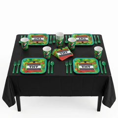 153 Pcs Pixel Party Kit - For 20 Guests