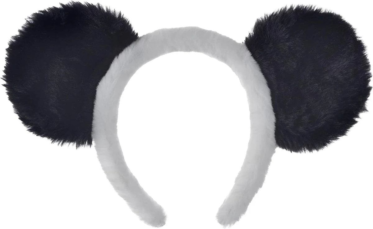 Furry Panda Ears Halloween Headband