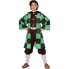 Demon Slayer Tanjiro Halloween Costume - Child XL (14-16)