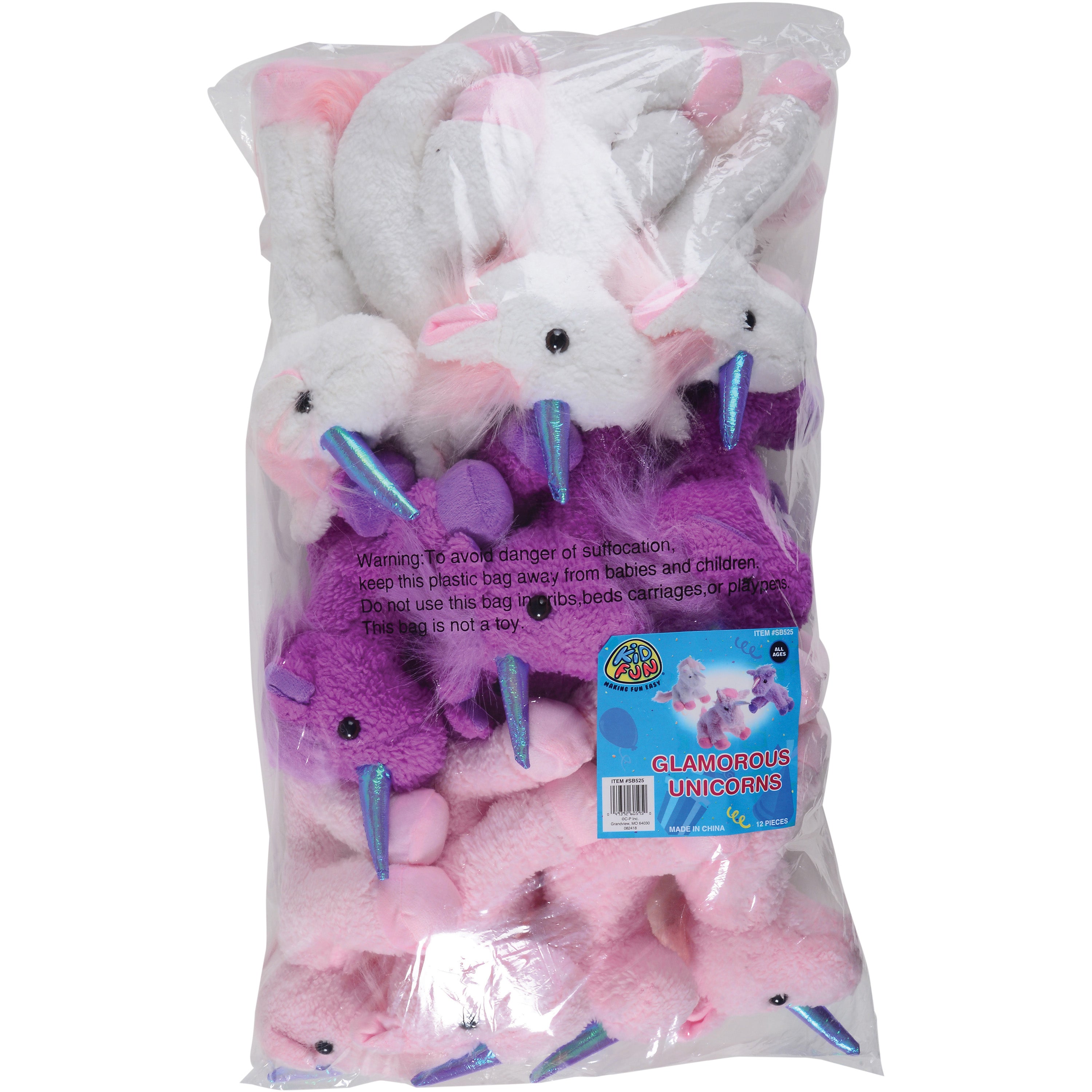 Glamorous Unicorns - 12 Count