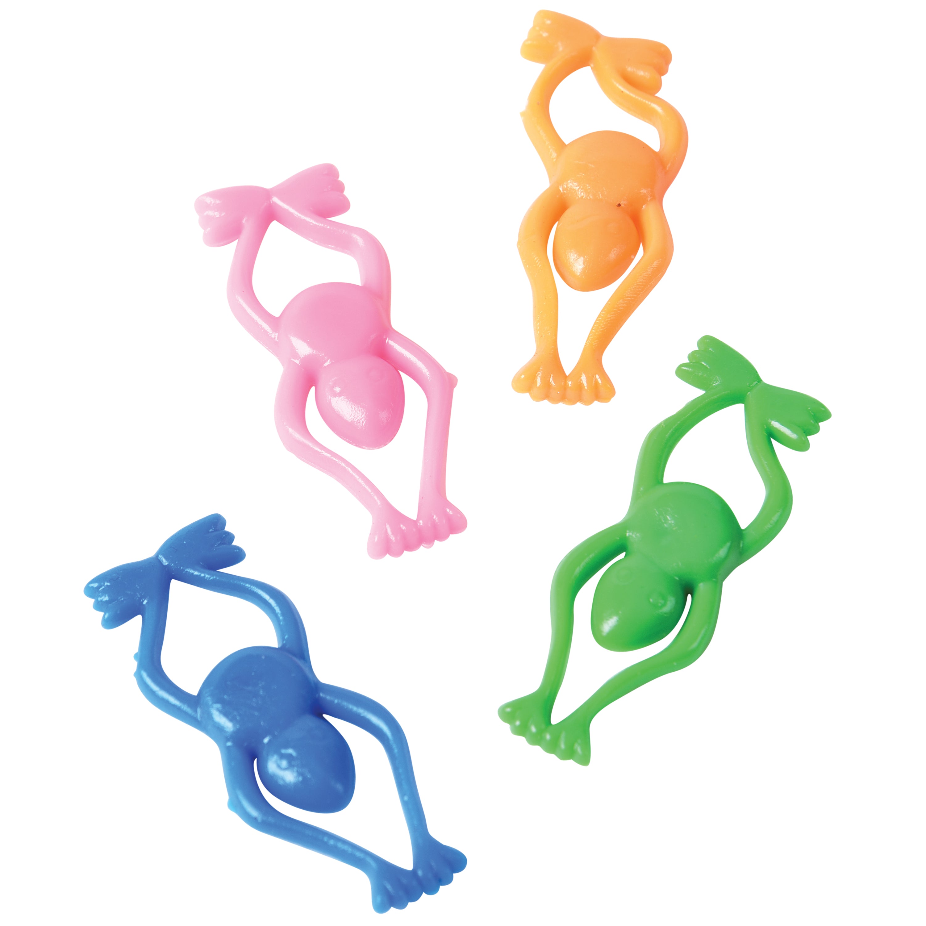 Stretchy Flying Frogs/72 Per Pkg - 72 Count