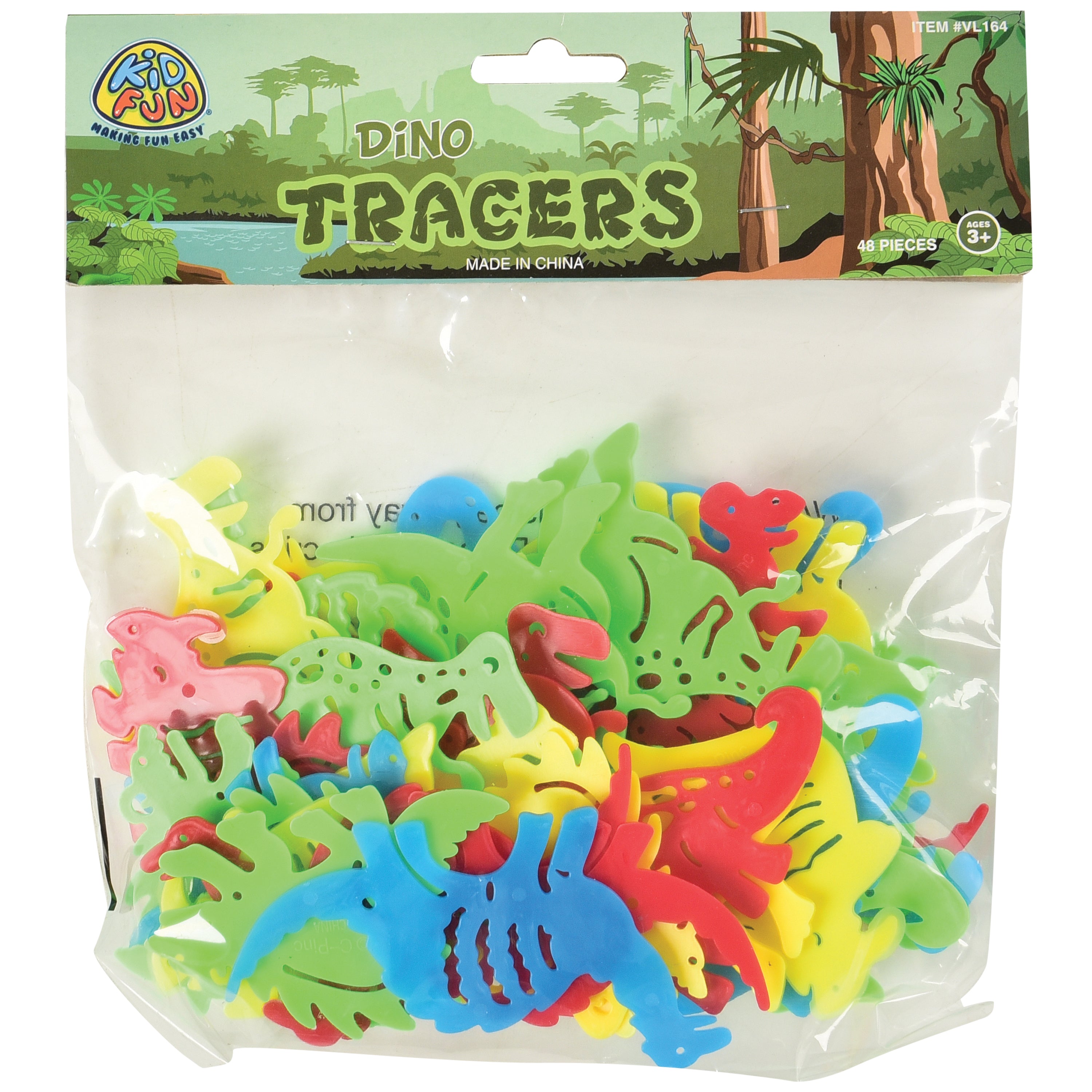 Dino Tracers/48 Per Pkg - 48 Count