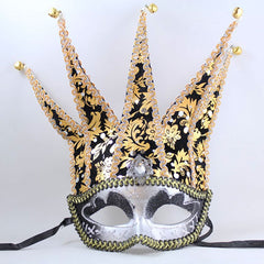 Silver Jester Mask