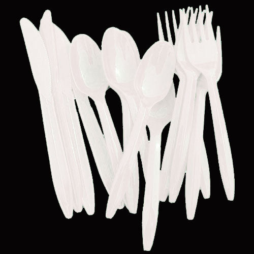 White Cutlery Combo Pack | 48 Count